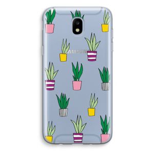 Sanseveria: Samsung Galaxy J5 (2017) Transparant Hoesje