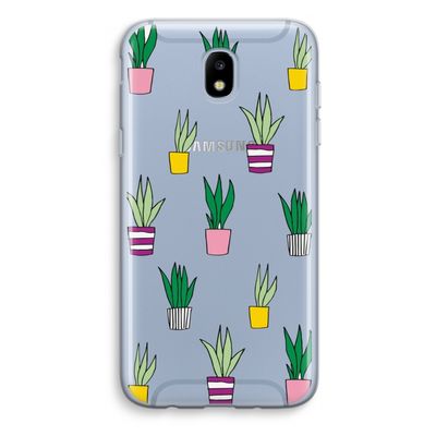 Sanseveria: Samsung Galaxy J5 (2017) Transparant Hoesje