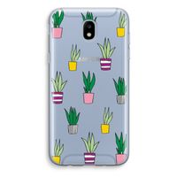 Sanseveria: Samsung Galaxy J5 (2017) Transparant Hoesje