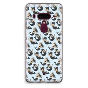Zeemeermin: HTC U12+ Transparant Hoesje