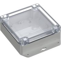 TRU COMPONENTS 6U07121205639 TC-13865308 Industriële behuizing 151.4 x 121.4 x 45 Polycarbonaat Lichtgrijs, Transparant 1 stuk(s)