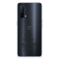 OnePlus Nord CE 5G Siliconen hoesje met naam Heart Smile