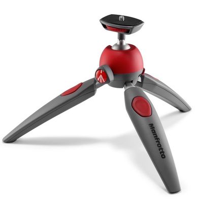 Manfrotto PIXI EVO Mini statief Rood