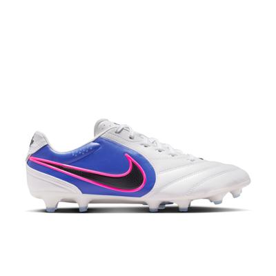Nike Tiempo Ligera Pro Gras Voetbalschoenen (FG) Wit Blauw Felroze Nike Tiempo Ligera Pro Gras Voetbalschoenen (FG) Wit Blauw Felroze