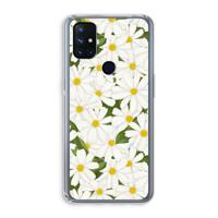 Summer Daisies: OnePlus Nord N10 5G Transparant Hoesje - thumbnail