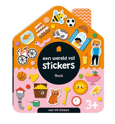 Een wereld vol stickers - Thuis (Paperback)