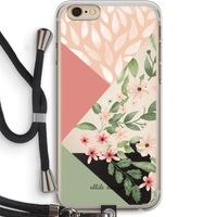 Sweet heaven geometrics: iPhone 6 PLUS / 6S PLUS Transparant Hoesje met koord