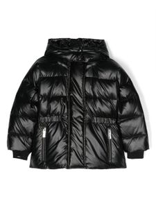 Givenchy Kids doudoune à logo imprimé - Noir