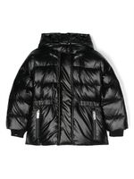 Givenchy Kids doudoune à logo imprimé - Noir