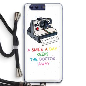 Smile: Honor 9 Transparant Hoesje met koord