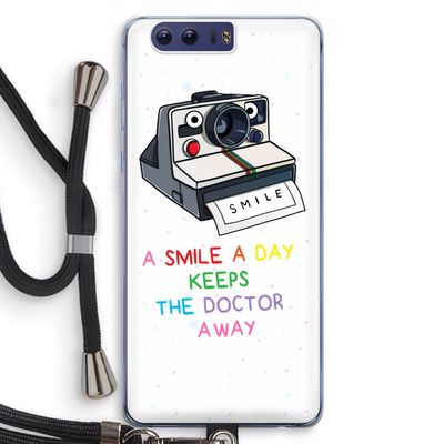 Smile: Honor 9 Transparant Hoesje met koord