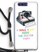 Smile: Honor 9 Transparant Hoesje met koord