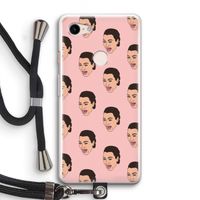 Ugly Cry Call: Pixel 3 Transparant Hoesje met koord
