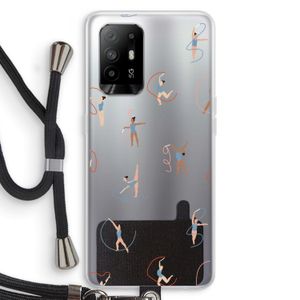 Dancing #3: Oppo A95 5G Transparant Hoesje met koord