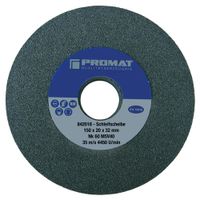 Promat Slijpmachineschijf | d.200xB32x51mm fijn 60 | vorm A met uitsparing 110 x 16 mm | normale korund - 4000842031 4000842031