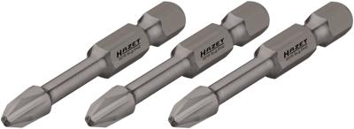 HAZET Krachttorsiebits 2215SLG-PH3/3 · 1/4 inch (6,3 mm) zeskant massief · Kruiskop profiel PH · 3-delig · SW PH3