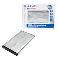 LogiLink UA0106A behuizing voor opslagstations Zilver 2.5" Stroomvoorziening via USB - thumbnail