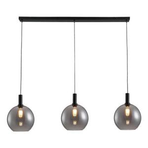 Freelight Hanglamp Chandra Smoke 3 Lichts 3 x 30cm