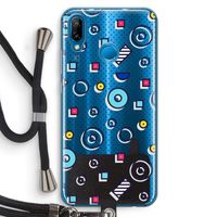 8-bit N°9: Huawei P20 Lite Transparant Hoesje met koord
