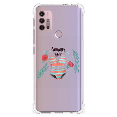 Motorola Moto G30 | G20 | G10 Stevig | Bumper Hoesje | Boho Summer Motorola Moto G30 | G20 | G10 Stevig | Bumper Hoesje | Boho Summer