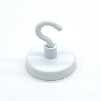 Plafondmagneet met haak wit 40 mm 12 kg