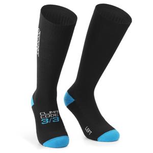 Assos Ultraz winter Fugu sokken black serie unisex 0