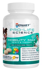 HENART PRO LIFE SCIENCE MOBILITY MAX GEWRICHT EN PEES 150 GR 100 TBL