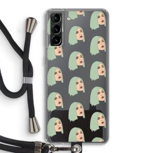 King Kylie: Samsung Galaxy S21 Plus Transparant Hoesje met koord