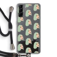 King Kylie: Samsung Galaxy S21 Plus Transparant Hoesje met koord