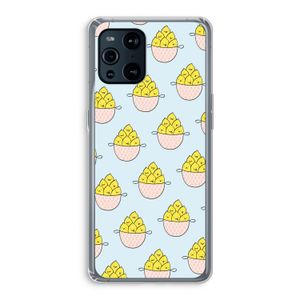 Citroenen: Oppo Find X3 Transparant Hoesje
