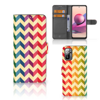 Xiaomi Redmi Note 10/10T 5G | Poco M3 Pro Telefoon Hoesje Zigzag Multi Color - thumbnail