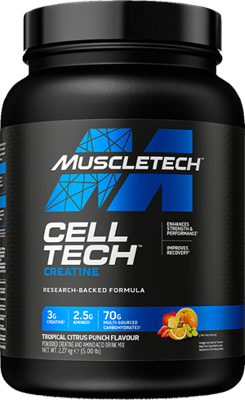 MuscleTech Cell Tech Creatine Tropical Citrus Punch (2270 g)