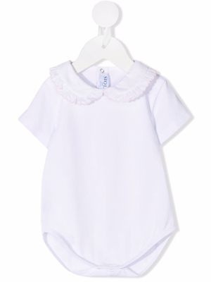 Siola body à col claudine - Blanc