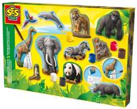 SES gieten en schilderen dieren