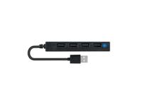 Conceptronic HUBBIES05B interface hub USB 2.0 480 Mbit/s Zwart