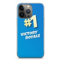 Victory Royale: iPhone 13 Pro Transparant Hoesje