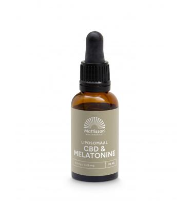 Vegan liposomaal CBD 0.5mg & melatonine 0.29mg