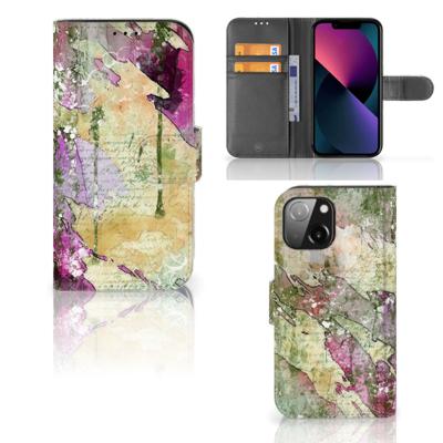 Hoesje iPhone 13 Mini Letter Painting Hoesje iPhone 13 Mini Letter Painting