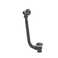 Badoverloop Vulcombinatie IVY RVS316 Geborsteld Carbon Black PVD Badoverloop Vulcombinatie IVY RVS316 Geborsteld Carbon Black PVD