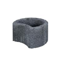 10 stuks! Moonflor zwart 35x20 cm - Gardenlux