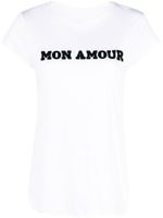 Zadig&Voltaire t-shirt Mon Amour en coton - Blanc