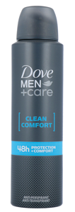 Dove Men+Care Clean Comfort Deodorant Spray