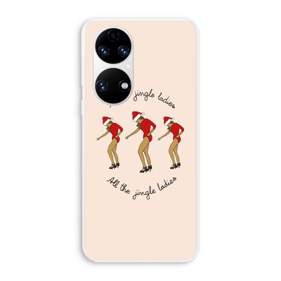 Jingle Ladies: Huawei P50 Transparant Hoesje