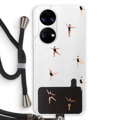 Dancing #1: Huawei P50 Transparant Hoesje met koord