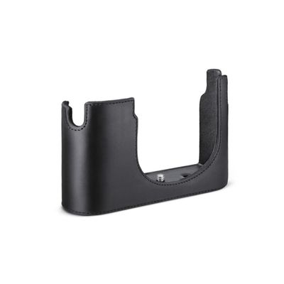 Leica 19651 Halfcase Q3, leder, zwart