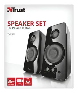 Trust Tytan 2.0 - Speakerset - Zwart