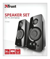 Trust Tytan 2.0 - Speakerset - Zwart - thumbnail