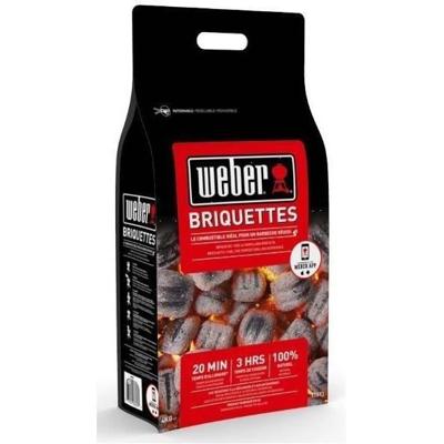 WEBER zak van 4 kg Weber FSC-briketten WEBER zak van 4 kg Weber FSC-briketten