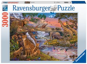 Ravensburger puzzel 3000 stukjes dierenrijk