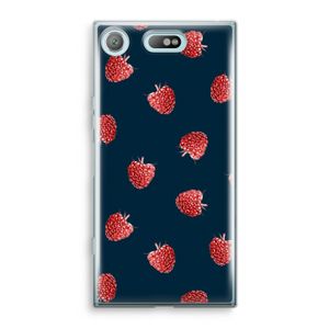Framboosjes: Sony Xperia XZ1 Compact Transparant Hoesje